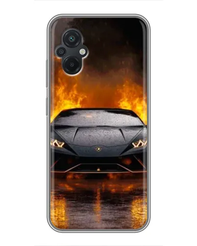 Чохол для Xiaomi POCO M5 з картинкою «Lamborghini у вогні» Чохол для Xiaomi POCO M5 з картинкою «Lamborghini у вогні»