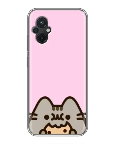 Чохол для Xiaomi POCO M5 з картинкою «Pusheen та печиво» Чохол для Xiaomi POCO M5 з картинкою «Pusheen та печиво»