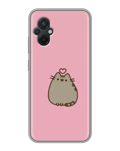 Чохол для Xiaomi POCO M5 з картинкою «Pusheen серце» Чохол для Xiaomi POCO M5 з картинкою «Pusheen серце»