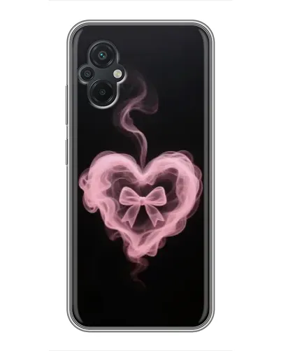 Чохол для Xiaomi POCO M5 з картинкою «Димчасте серце» Чохол для Xiaomi POCO M5 з картинкою «Димчасте серце»
