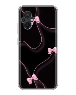 Чохол для Xiaomi POCO M5 з картинкою «Рожеві стрічки»