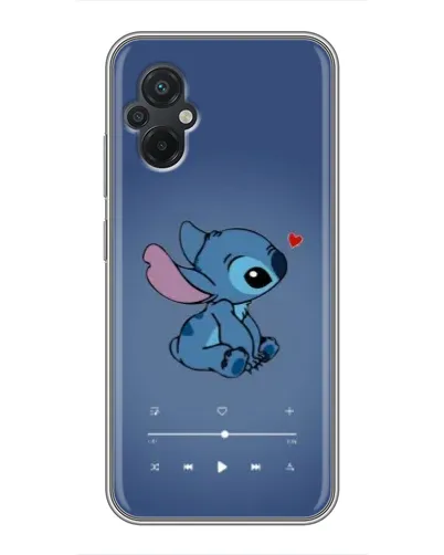 Чехол для Xiaomi POCO M5 с картинкой «Музыкальный Stitch»