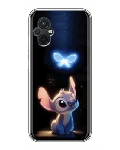 Чехол для Xiaomi POCO M5 с картинкой «Сияющий Стич»