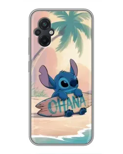 Чехол для Xiaomi POCO M5 с картинкой «Стич на серфе» Чехол для Xiaomi POCO M5 с картинкой «Стич на серфе»