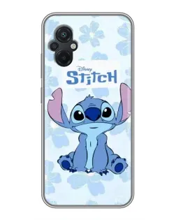 Чехол для Xiaomi POCO M5 с картинкой «Stitch среди цветов» Чехол для Xiaomi POCO M5 с картинкой «Stitch среди цветов»