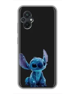 Чехол для Xiaomi POCO M5 с картинкой «Стич на черном» Чехол для Xiaomi POCO M5 с картинкой «Стич на черном»