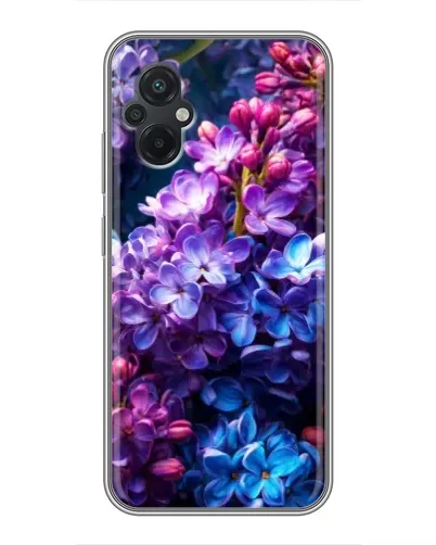 Чохол для Xiaomi POCO M5 з картинкою «Бузковий цвіт»