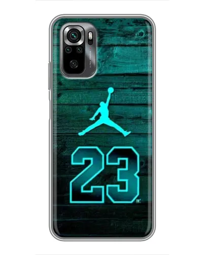 Чехол для Xiaomi POCO M5s с картинкой «Jordan Cyan 23» Чехол для Xiaomi POCO M5s с картинкой «Jordan Cyan 23»