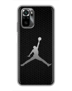 Чехол для Xiaomi POCO M5s с картинкой «Jordan Dark Carbon»