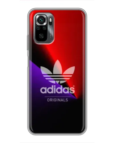 Чехол для Xiaomi POCO M5s с картинкой «Adidas Red Neon»