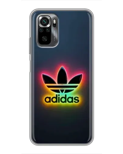 Чехол для Xiaomi POCO M5s с картинкой «Неоновый Adidas»