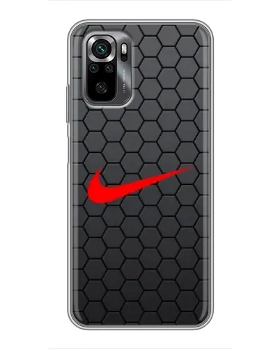 Чехол для Xiaomi POCO M5s с картинкой «Nike — карбоновая сетка» Чехол для Xiaomi POCO M5s с картинкой «Nike — карбоновая сетка»