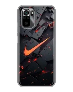 Чехол для Xiaomi POCO M5s с картинкой «Nike — эффект разломов» Чехол для Xiaomi POCO M5s с картинкой «Nike — эффект разломов»