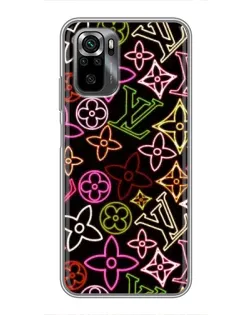 Чохол для Xiaomi POCO M5s з картинкою «Неоновий мікс Nike»