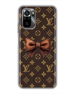 Чехол для Xiaomi POCO M5s с картинкой «LV с бантом»
