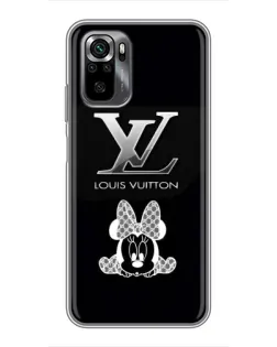 Чехол для Xiaomi POCO M5s с картинкой «LV и Минни Маус»