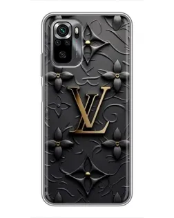 Чехол для Xiaomi POCO M5s с картинкой «Кожаная текстура LV»