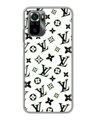 Чехол для Xiaomi POCO M5s с картинкой «Монохромный хаос LV»