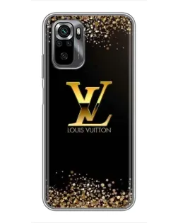 Чехол для Xiaomi POCO M5s с картинкой «LV — золотые искры»