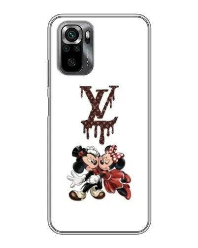 Чехол для Xiaomi POCO M5s с картинкой «LV и Микки Маус»