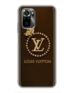 Чехол для Xiaomi POCO M5s с картинкой «LV — золотая печать»
