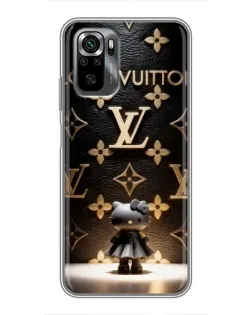Чехол для Xiaomi POCO M5s с картинкой «Монограмма с фигурой»
