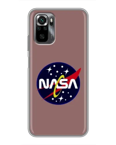 Чехол для Xiaomi POCO M5s с картинкой «NASA — ретро космос»