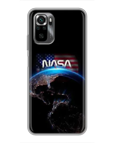 Чехол для Xiaomi POCO M5s с картинкой «Земля из космоса NASA»
