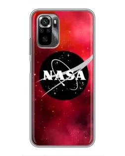 Чохол для Xiaomi POCO M5s з картинкою «NASA — червона туманність»