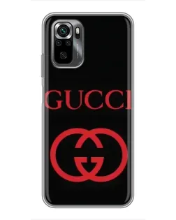 Чехол для Xiaomi POCO M5s с картинкой «Gucci — красный логотип» Чехол для Xiaomi POCO M5s с картинкой «Gucci — красный логотип»
