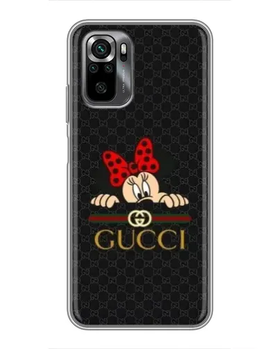 Чехол для Xiaomi POCO M5s с картинкой «Минни Маус Gucci — черный» Чехол для Xiaomi POCO M5s с картинкой «Минни Маус Gucci — черный»