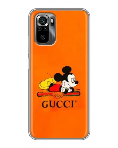 Чехол для Xiaomi POCO M5s с картинкой «Микки Маус Gucci — оранж» Чехол для Xiaomi POCO M5s с картинкой «Микки Маус Gucci — оранж»