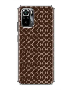 Чехол для Xiaomi POCO M5s с картинкой «Gucci — шоколадная сетка» Чехол для Xiaomi POCO M5s с картинкой «Gucci — шоколадная сетка»