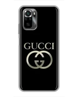 Чехол для Xiaomi POCO M5s с картинкой «Gucci — золото на черном» Чехол для Xiaomi POCO M5s с картинкой «Gucci — золото на черном»