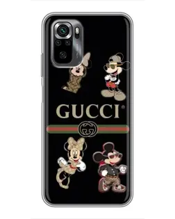 Чехол для Xiaomi POCO M5s с картинкой «Gucci — герои Disney и монограмма» Чехол для Xiaomi POCO M5s с картинкой «Gucci — герои Disney и монограмма»