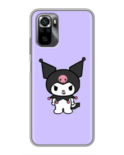 Чехол для Xiaomi POCO M5s с картинкой «Kuromi — нежный фиолетовый»