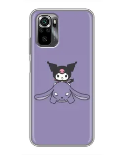 Чехол для Xiaomi POCO M5s с картинкой «Kuromi на лиловом фоне» Чехол для Xiaomi POCO M5s с картинкой «Kuromi на лиловом фоне»
