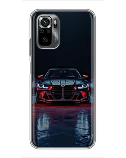 Чехол для Xiaomi POCO M5s с картинкой «BMW на мокрой дороге» Чехол для Xiaomi POCO M5s с картинкой «BMW на мокрой дороге»