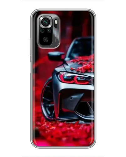 Чехол для Xiaomi POCO M5s с картинкой «Спортивная BMW и цветы» Чехол для Xiaomi POCO M5s с картинкой «Спортивная BMW и цветы»