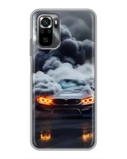 Чехол для Xiaomi POCO M5s с картинкой «BMW в дыму» Чехол для Xiaomi POCO M5s с картинкой «BMW в дыму»