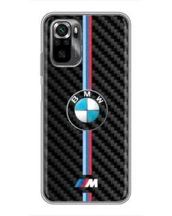Чехол для Xiaomi POCO M5s с картинкой «Эмблема BMW и карбон» Чехол для Xiaomi POCO M5s с картинкой «Эмблема BMW и карбон»