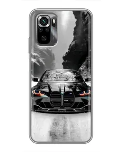 Чехол для Xiaomi POCO M5s с картинкой «BMW — акварельный дрифт» Чехол для Xiaomi POCO M5s с картинкой «BMW — акварельный дрифт»