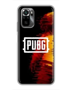 Чохол для Xiaomi POCO M5s з картинкою «Яскравий логотип PUBG»