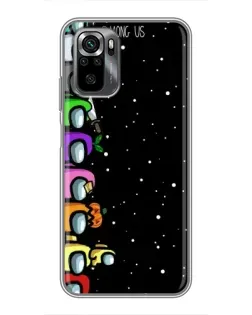 Чехол для Xiaomi POCO M5s с картинкой «Команда Among Us» Чехол для Xiaomi POCO M5s с картинкой «Команда Among Us»