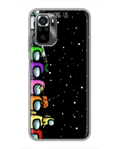 Чехол для Xiaomi POCO M5s с картинкой «Команда Among Us»