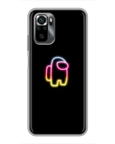Чехол для Xiaomi POCO M5s с картинкой «Among Us градиент»
