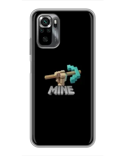 Чехол для Xiaomi POCO M5s с картинкой «Алмазная кирка»