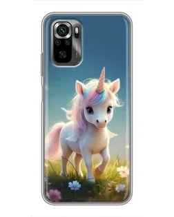 Чехол для Xiaomi POCO M5s с картинкой «Единорог на поляне» Чехол для Xiaomi POCO M5s с картинкой «Единорог на поляне»
