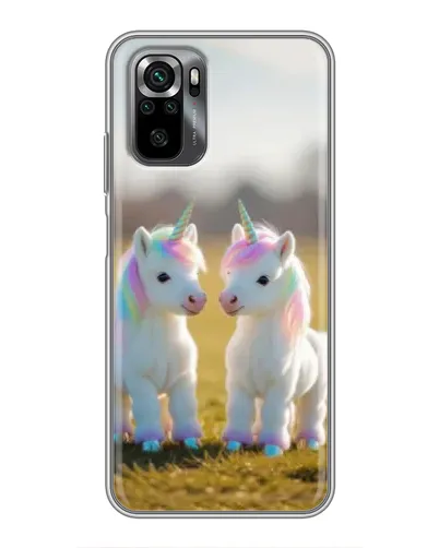 Чехол для Xiaomi POCO M5s с картинкой «Пара единорогов» Чехол для Xiaomi POCO M5s с картинкой «Пара единорогов»