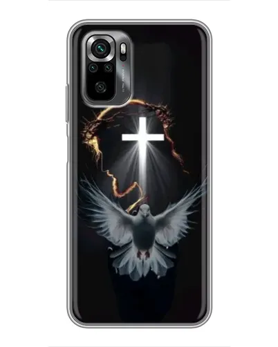 Чехол для Xiaomi POCO M5s с картинкой «Голубь и Свет»